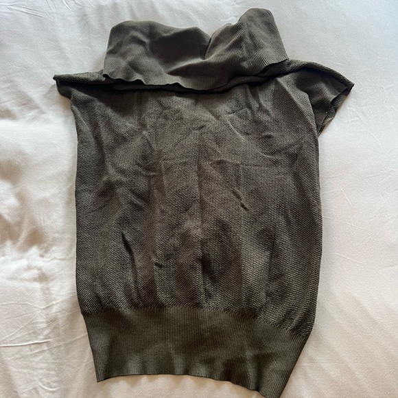 Sarah Pacini Olive Green Cardigan - Picture 7 of 8